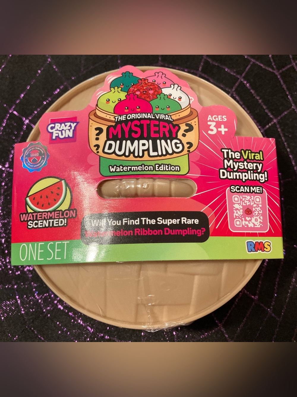 Unopened Watermelon Scented Mystery Dumpling Party Toy RMS